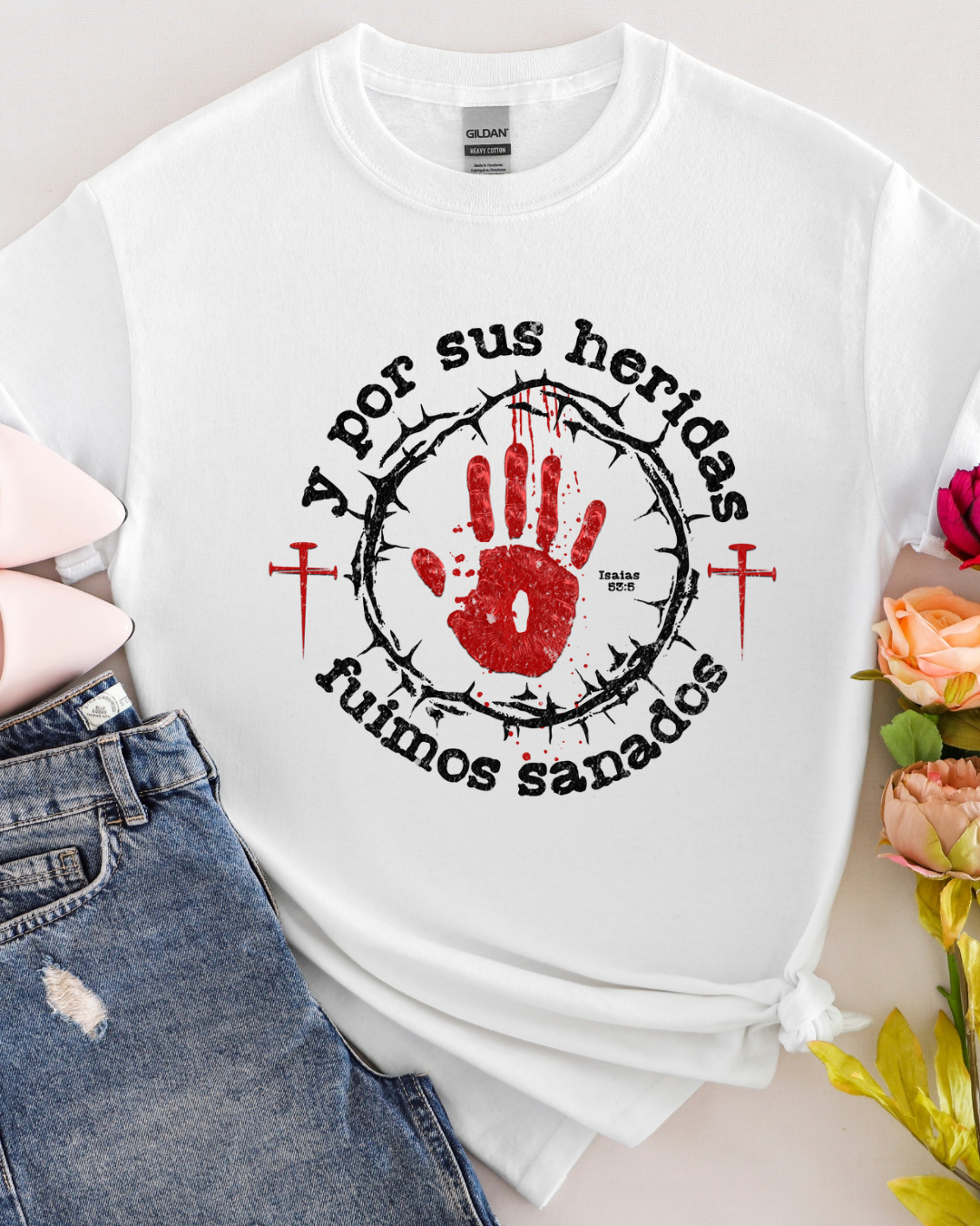 DTF Por sus heridas fuimos sanados