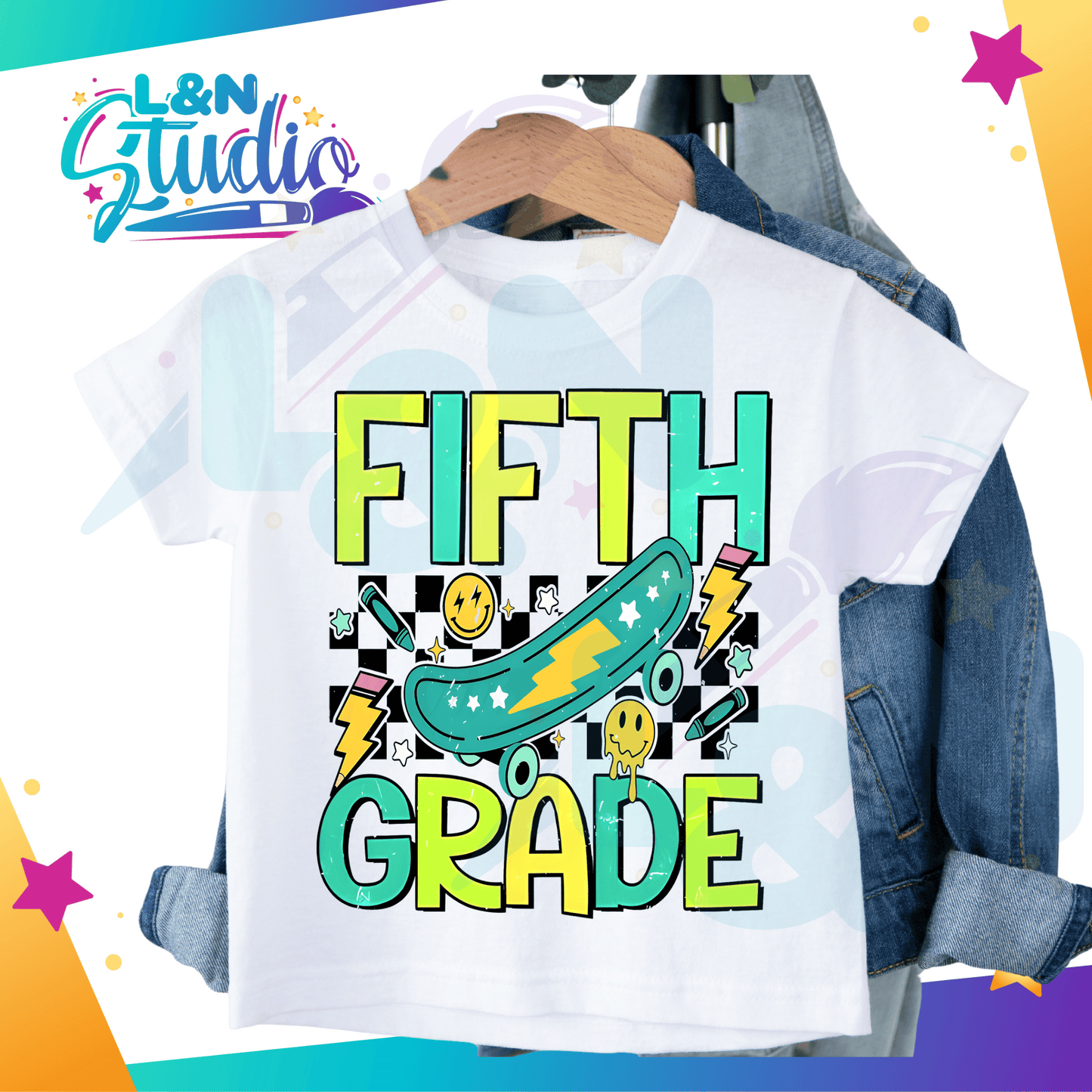 Boys Cool Back To School T-Shirt DTF