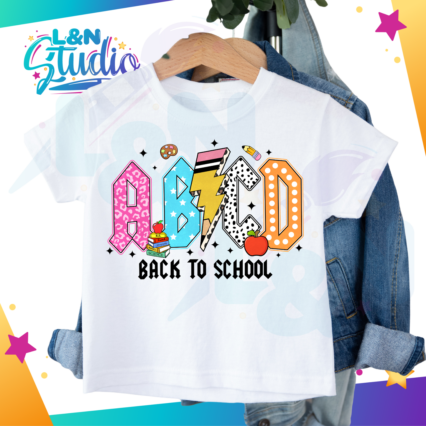 ABCD Back To School T-shirt