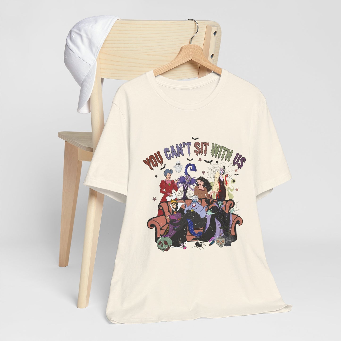 You Can't Sit With Us Witch Coven Tee | Witch Squad Illustration Shirt Witchy Vibes Halloween Villains