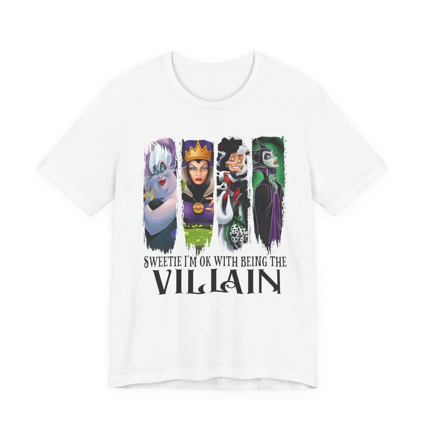 Villain Queens Illustration Tee | Disney Villains Portraits, Gothic Graphic Shirt