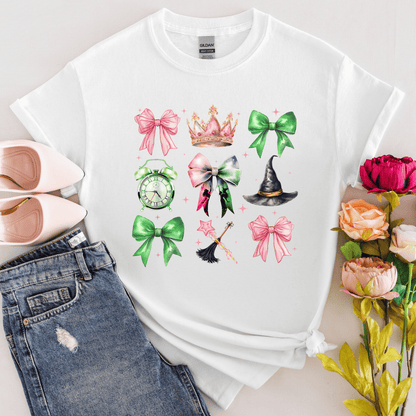T-Shirt Green Witch And Pink Witch Movie
