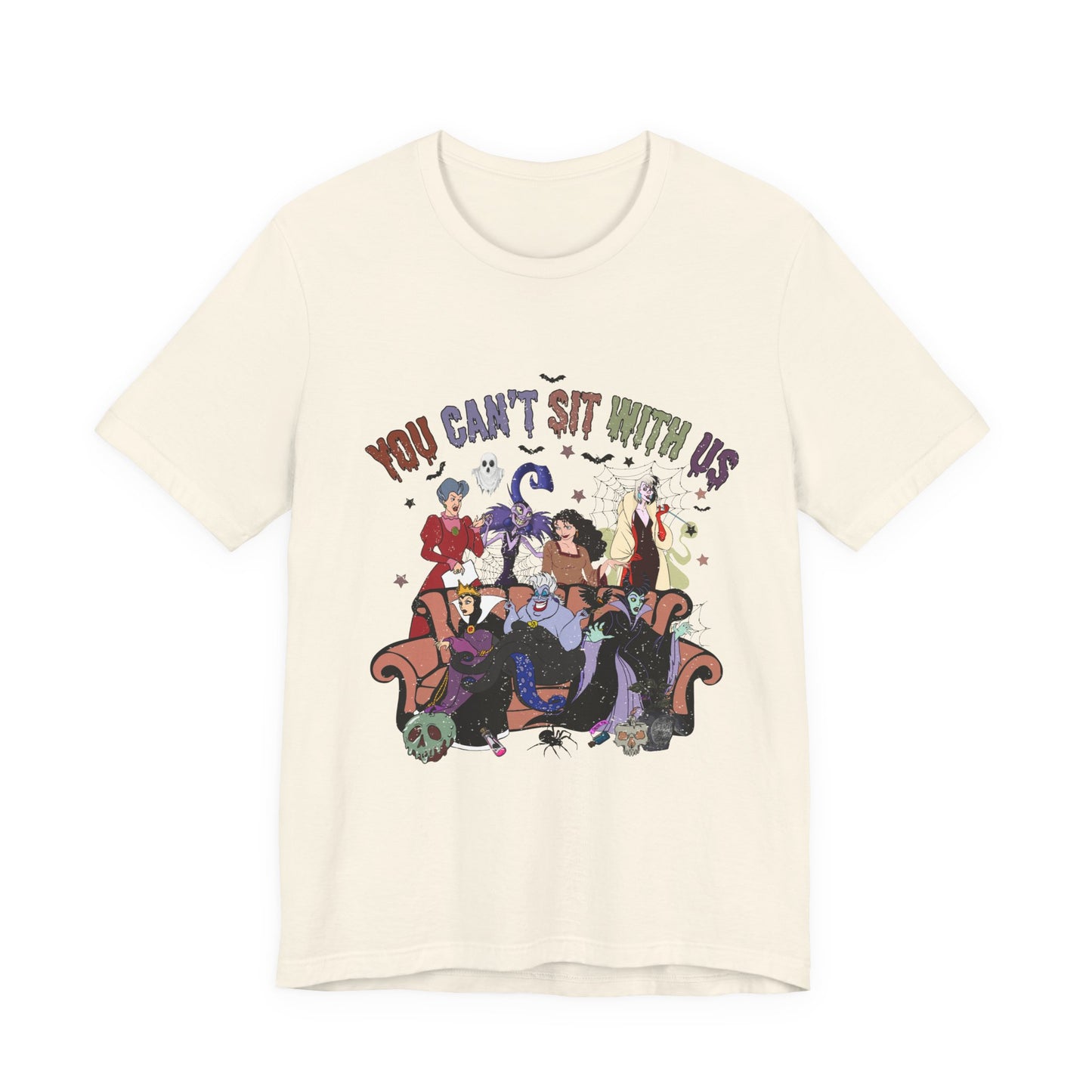 You Can't Sit With Us Witch Coven Tee | Witch Squad Illustration Shirt Witchy Vibes Halloween Villains