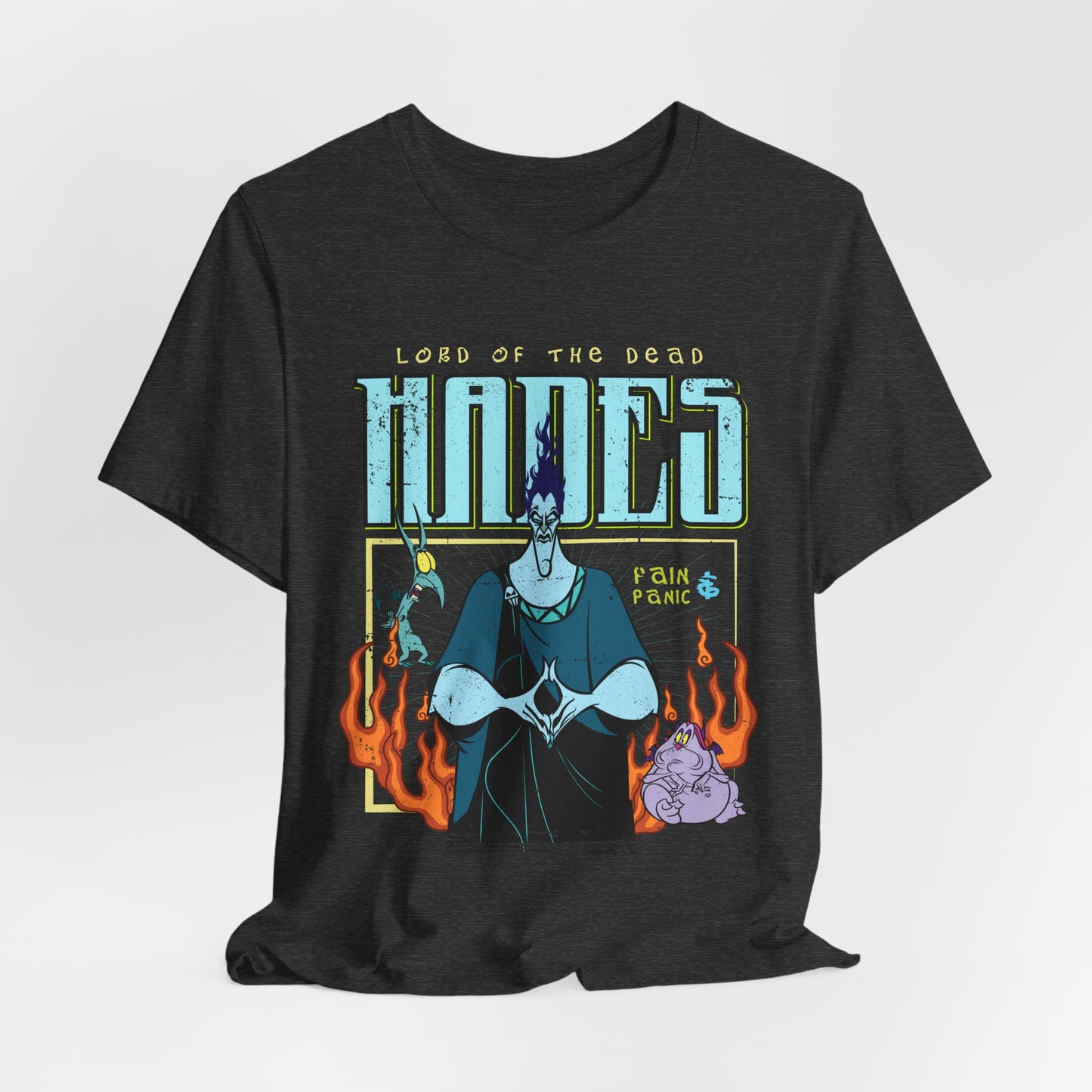 Hades Mythology Graphic Tee — Retro Underworld God Shirt