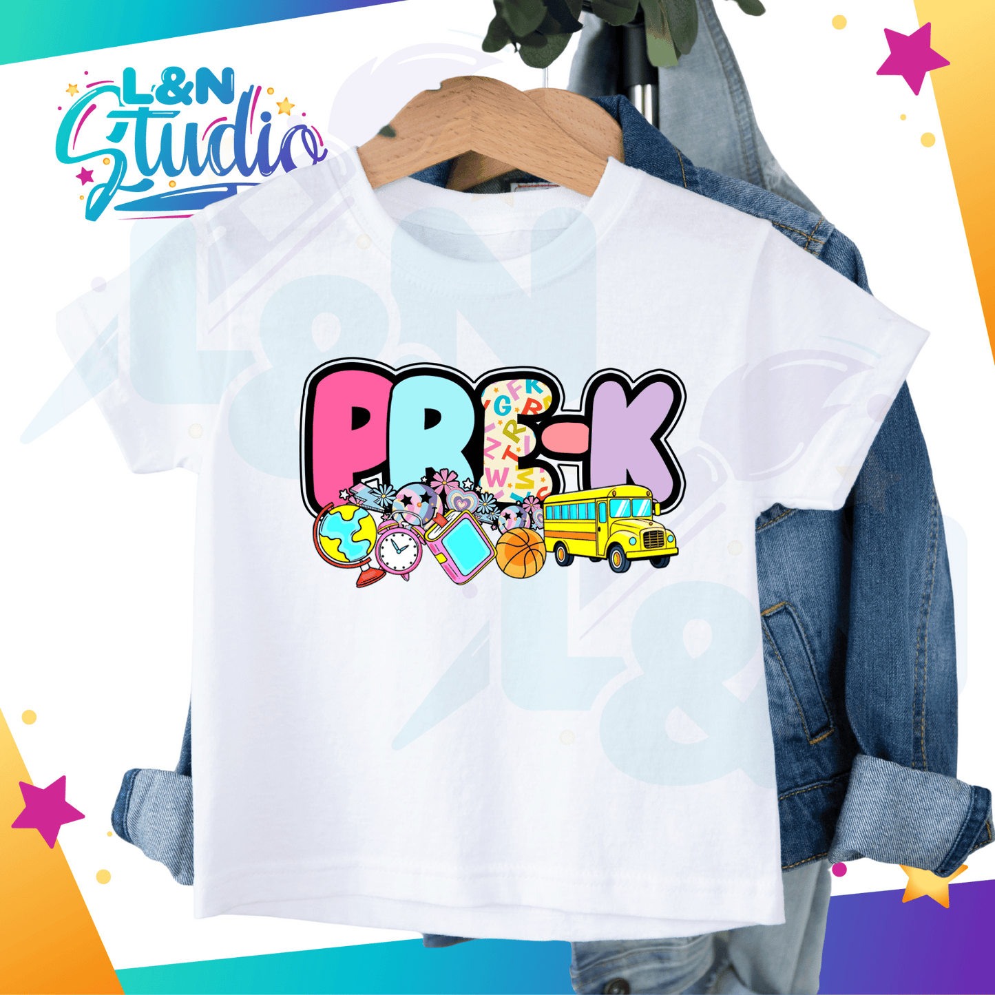 Girly Vibes Back To School T-shirt