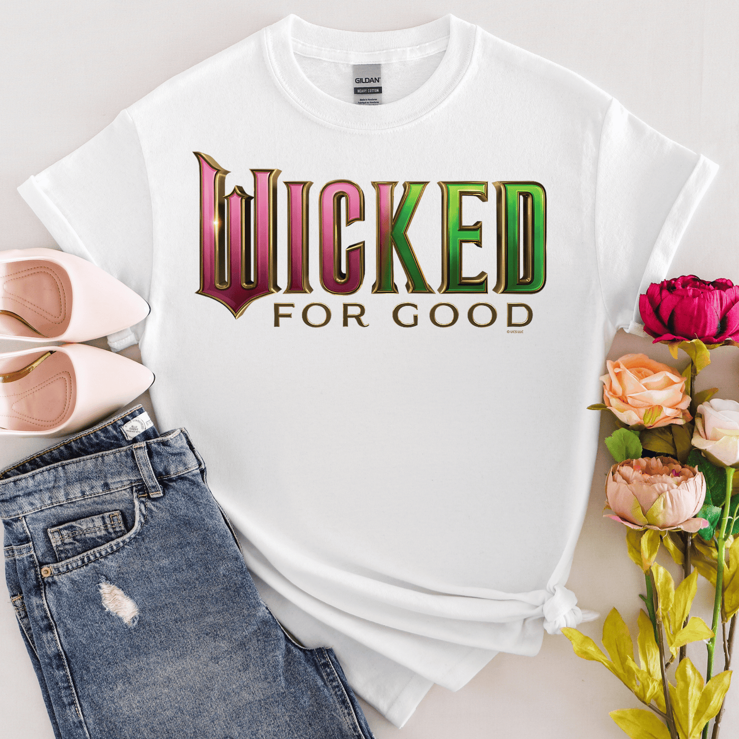 T-Shirt Green Witch And Pink Witch Movie