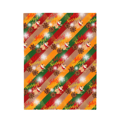 Coquí Puerto Rico Christmas Navidad Boricua Design Blanket