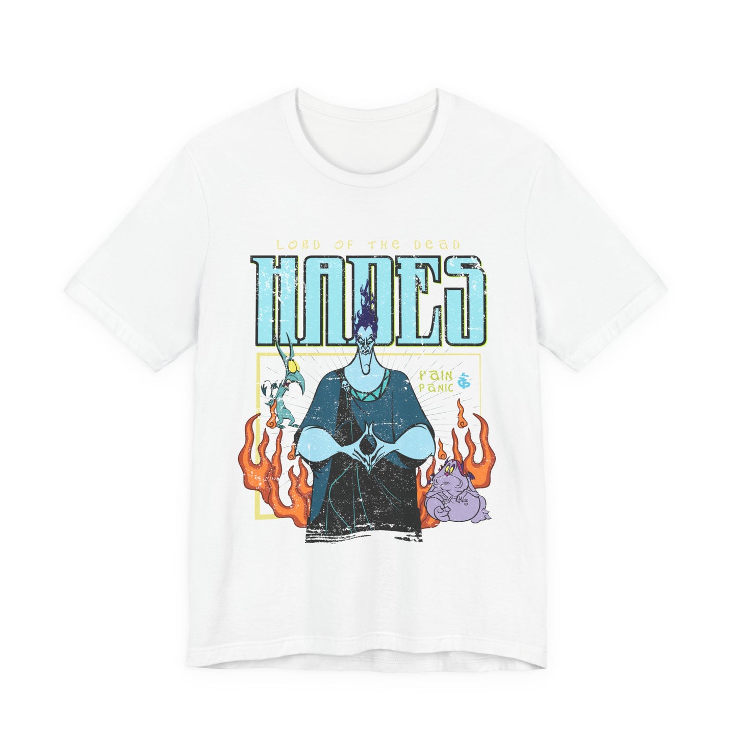 Hades Mythology Graphic Tee — Retro Underworld God Shirt