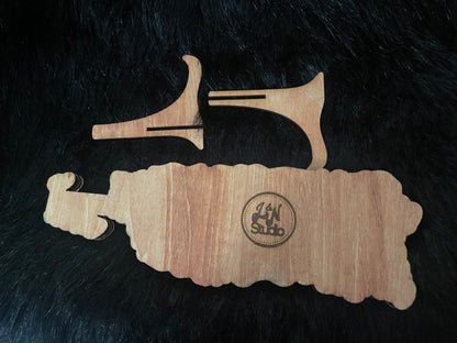 Mapa 3D de Puerto Rico en Madera y Acrylico pintado a mano

3D Puerto Rico island map in wood and acrylic hand painted.