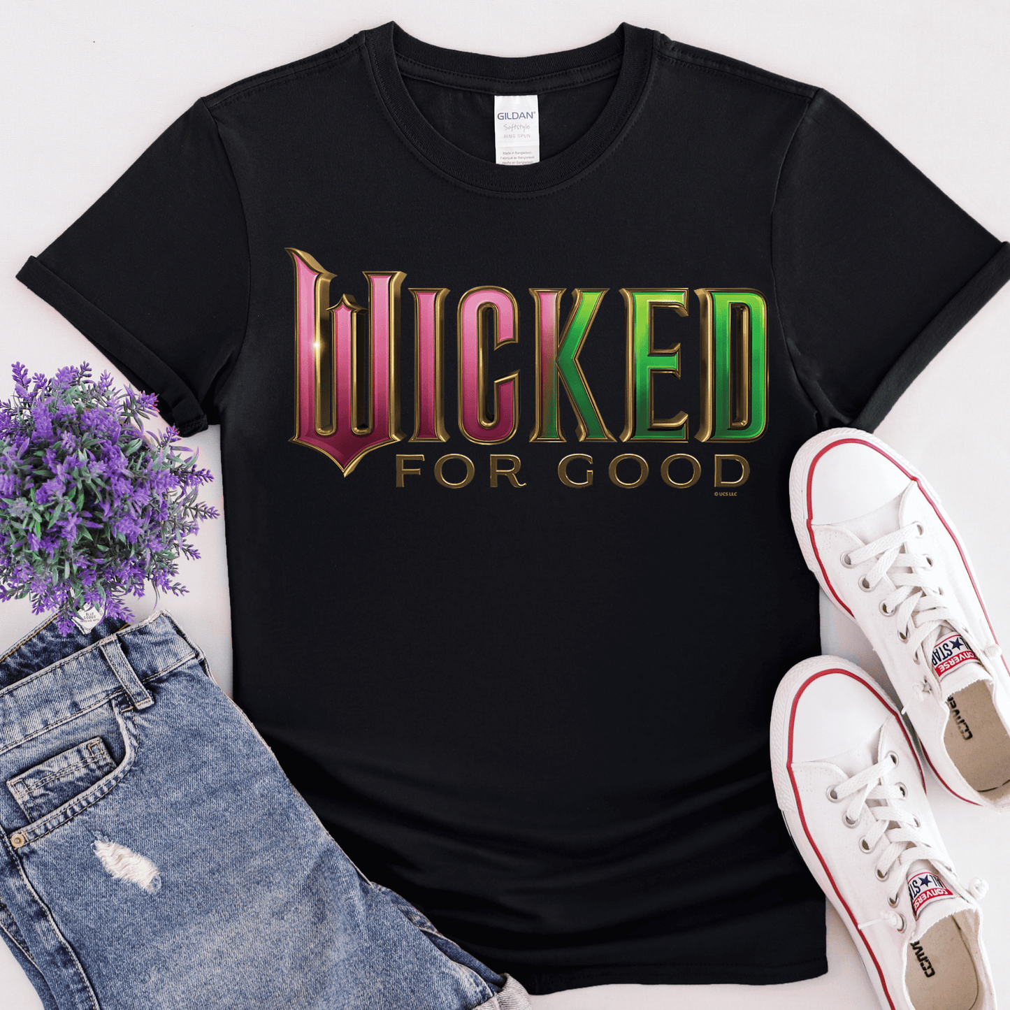 T-Shirt Green Witch And Pink Witch Movie