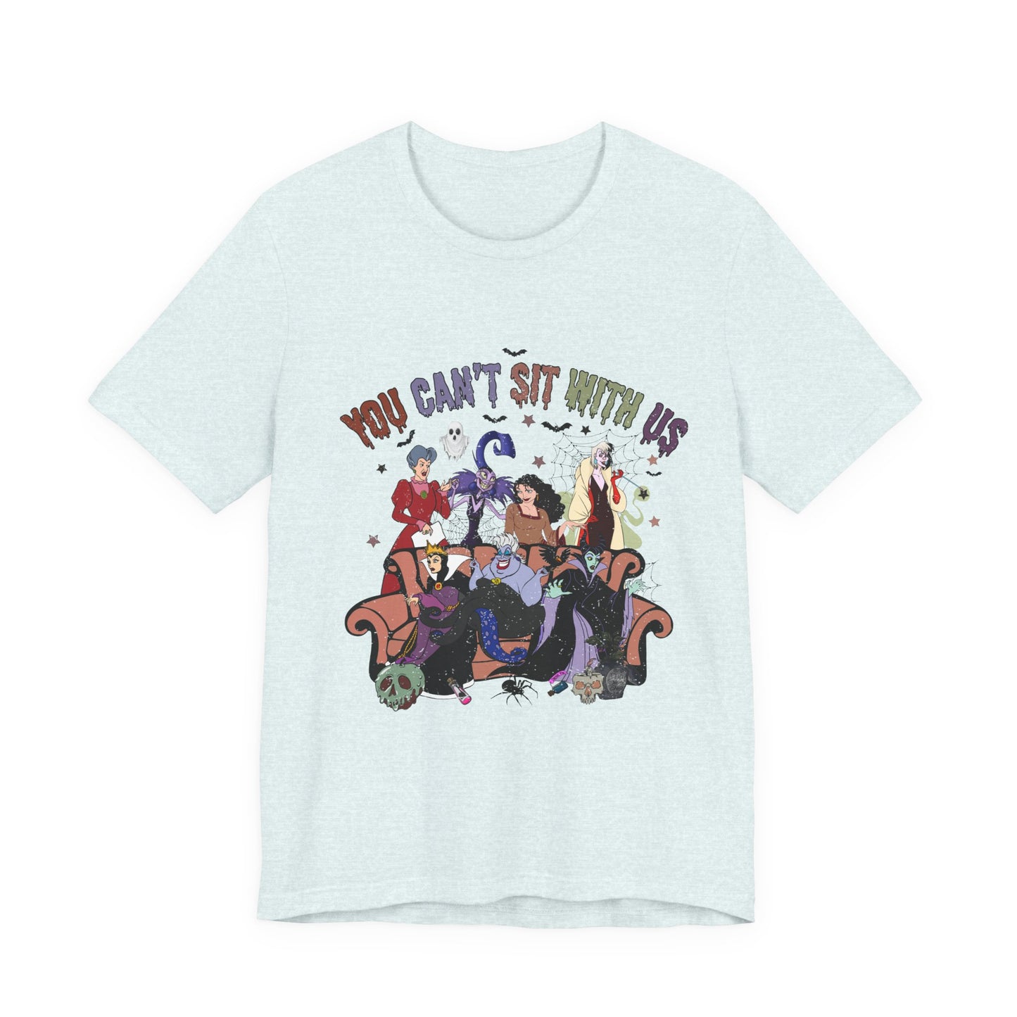 You Can't Sit With Us Witch Coven Tee | Witch Squad Illustration Shirt Witchy Vibes Halloween Villains