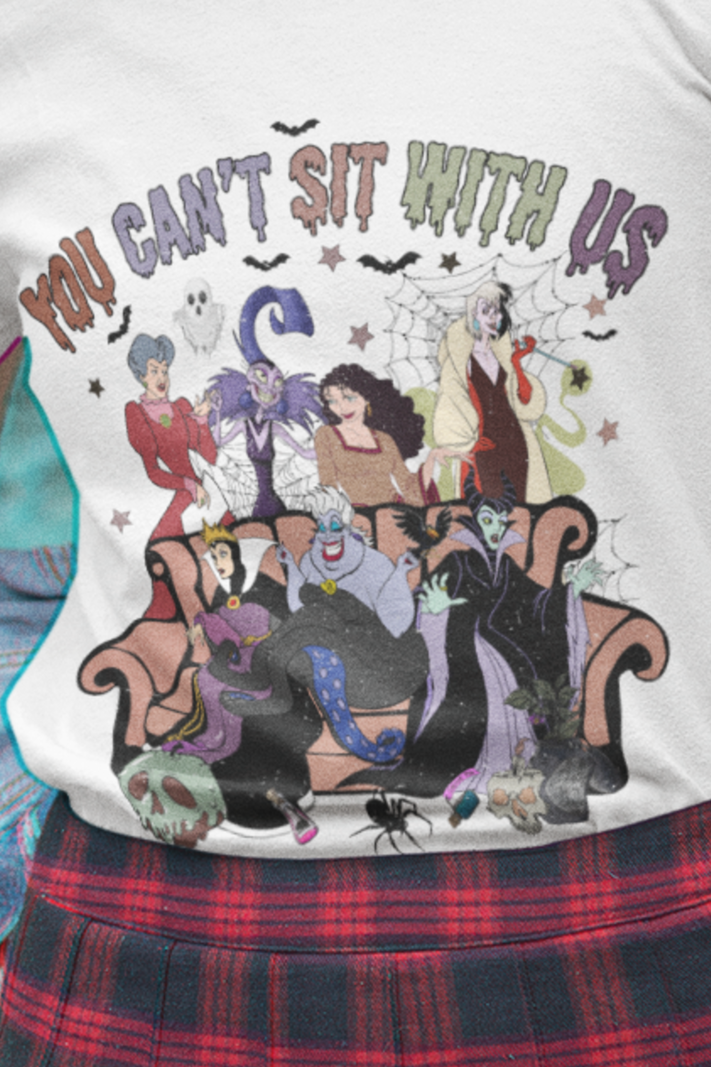 You Can’t Sit With Us Villains Exvlusive T Shirt