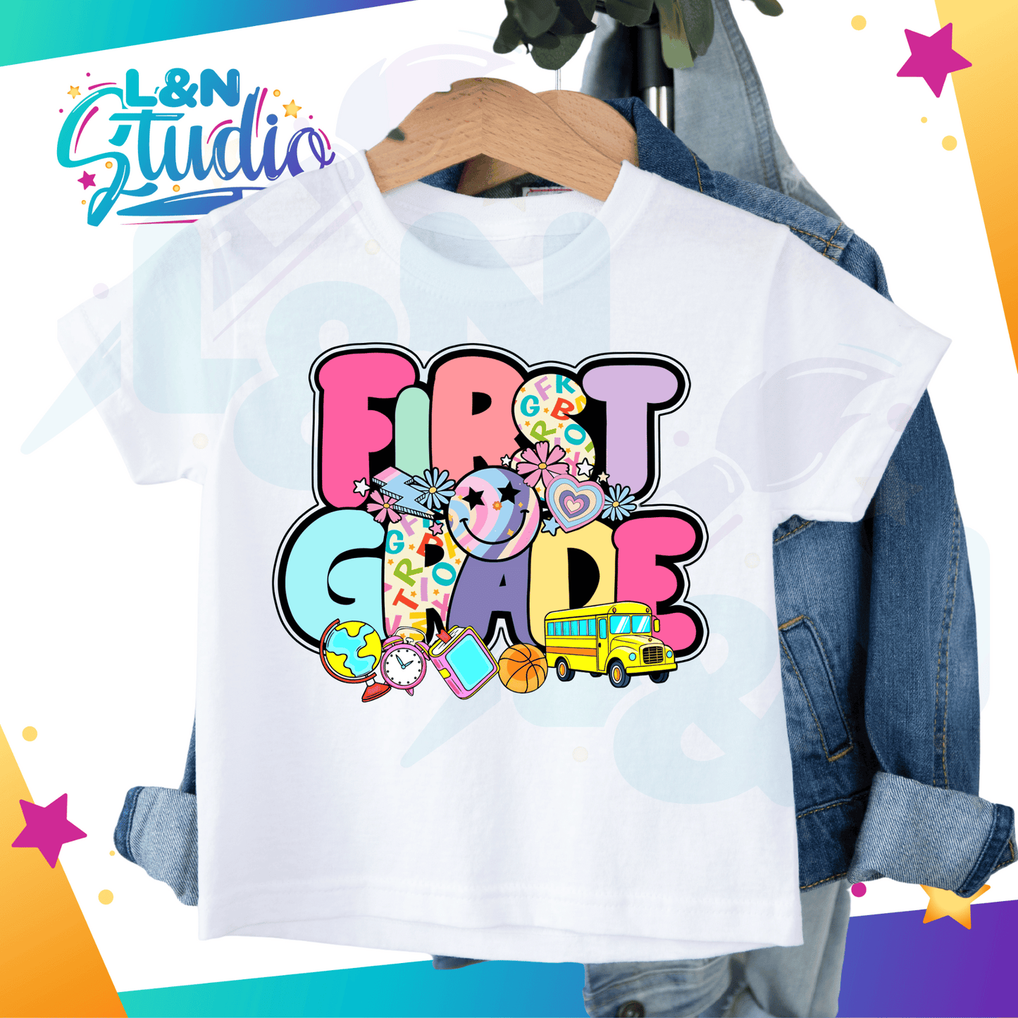 Girly Vibes Back To School T-shirt