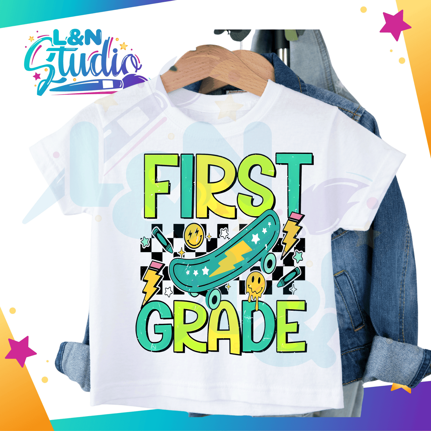 Boys Cool Back To School T-Shirt DTF