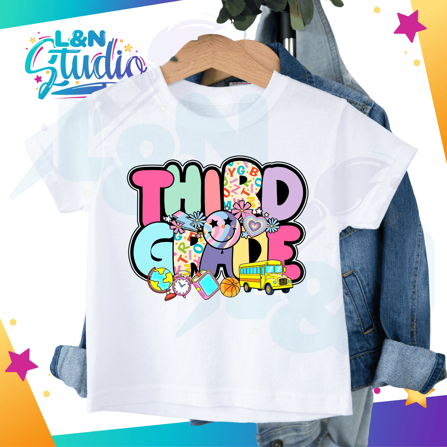 Girly Vibes Back To School T-shirt