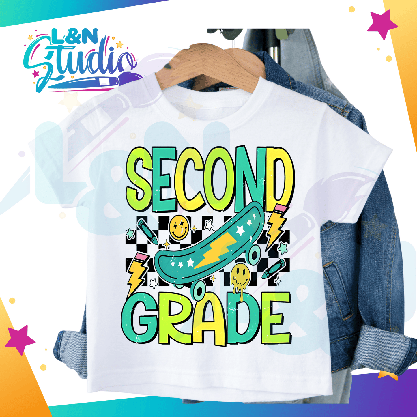 Boys Cool Back To School T-Shirt DTF