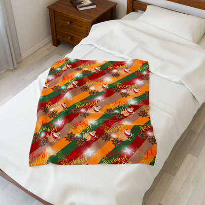 Coquí Puerto Rico Christmas Navidad Boricua Design Blanket