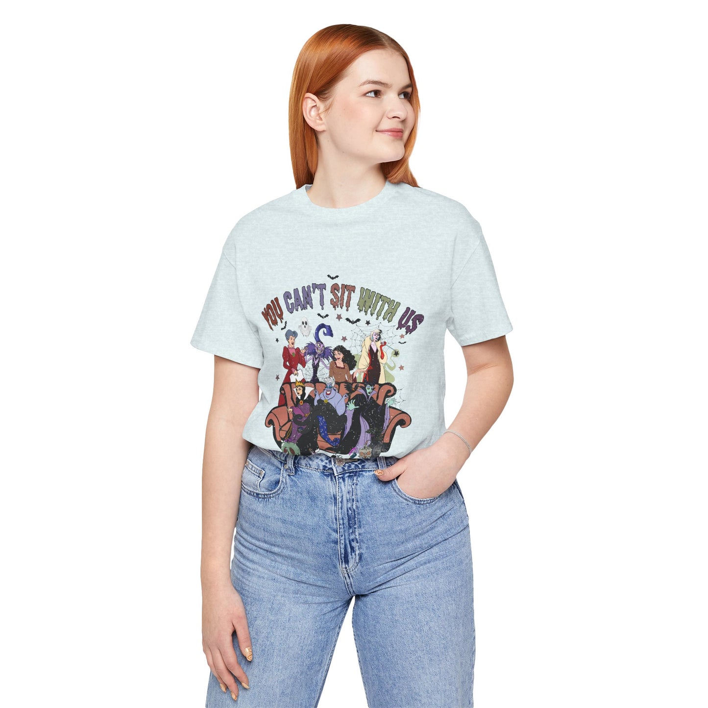 You Can't Sit With Us Witch Coven Tee | Witch Squad Illustration Shirt Witchy Vibes Halloween Villains