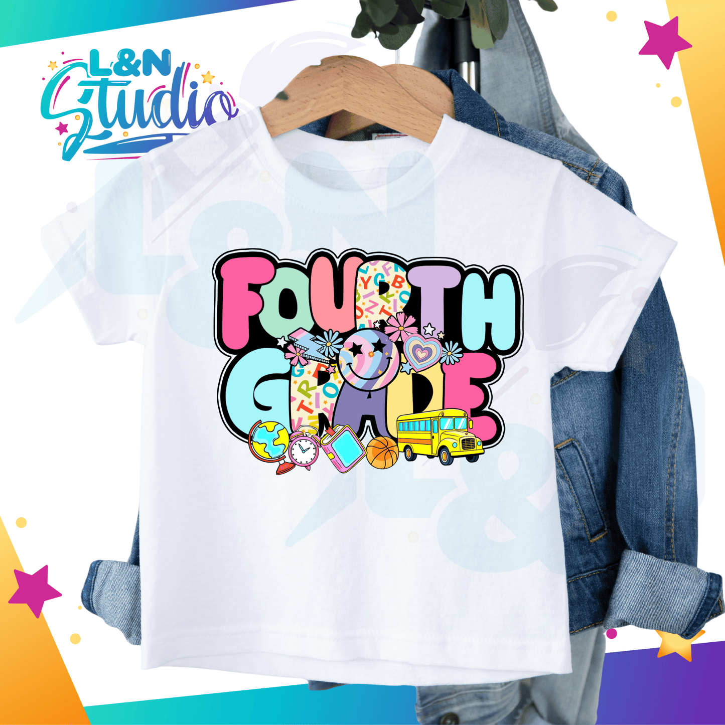 Girly Vibes Back To School T-shirt