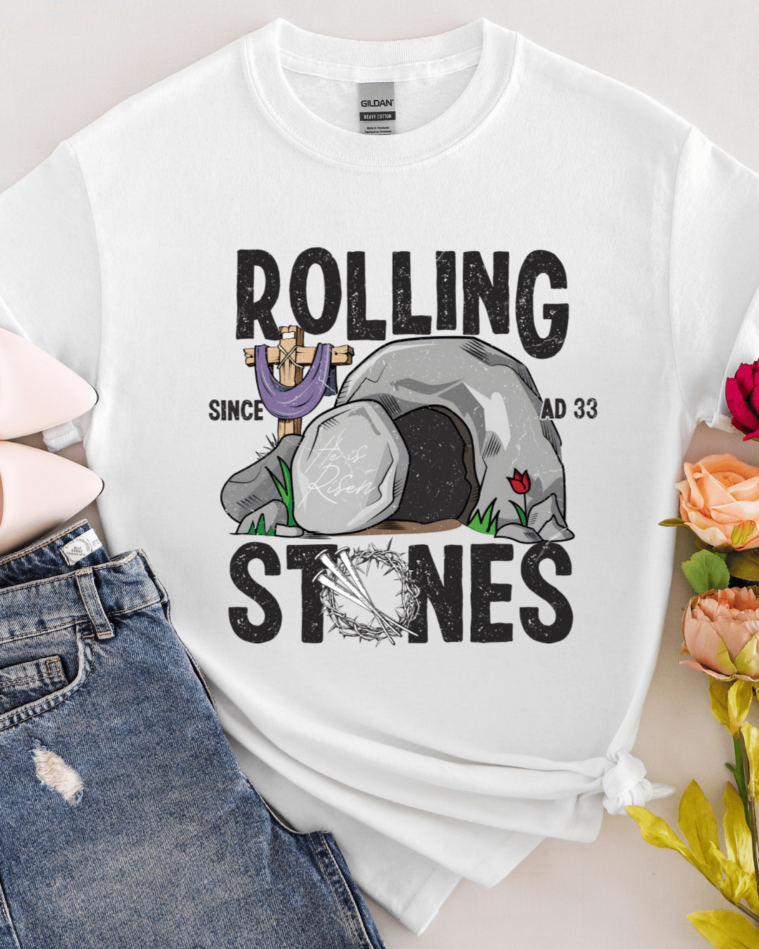 DTF Rolling Stones Easter
