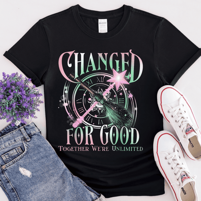 T-Shirt Green Witch And Pink Witch Movie