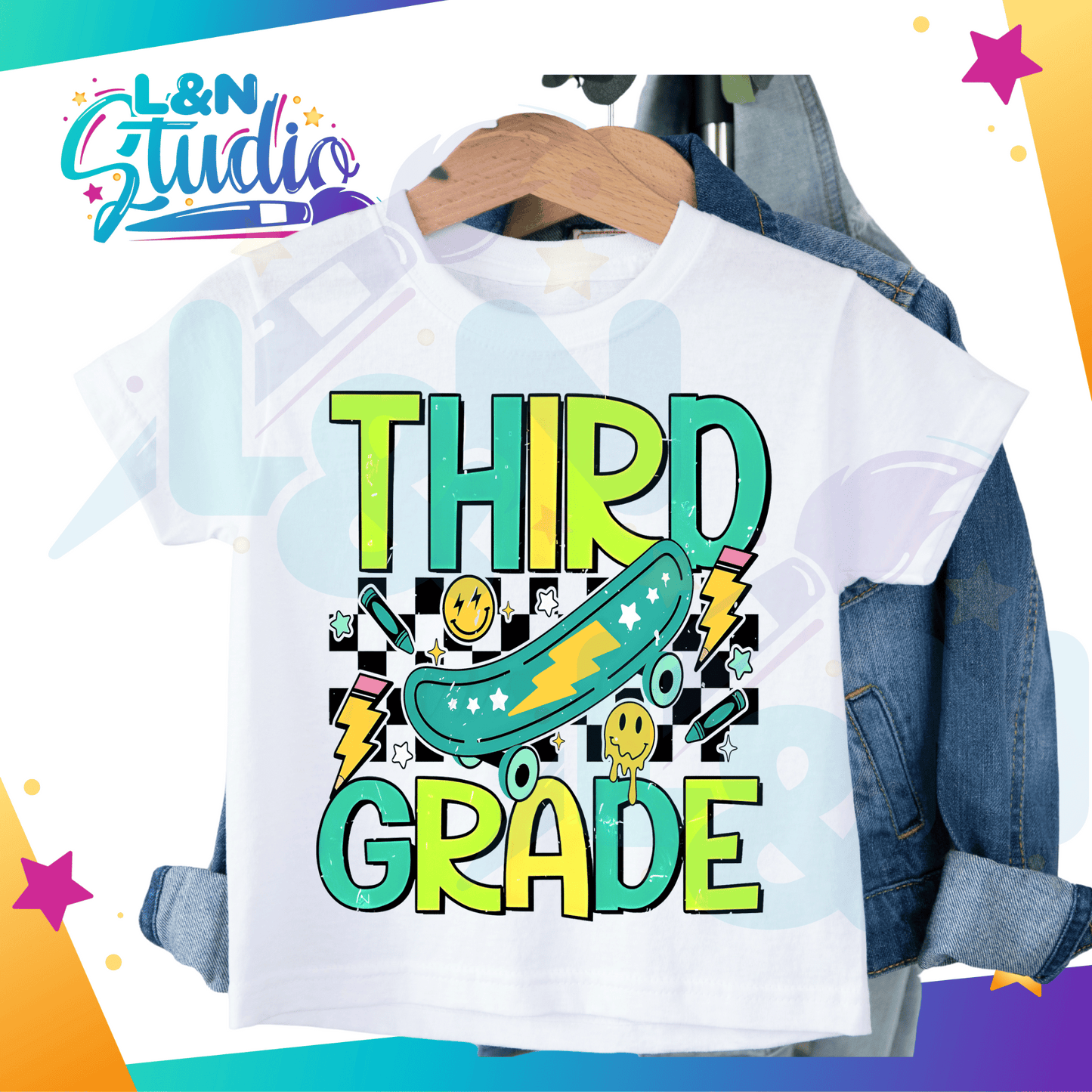 Boys Cool Back To School T-Shirt DTF