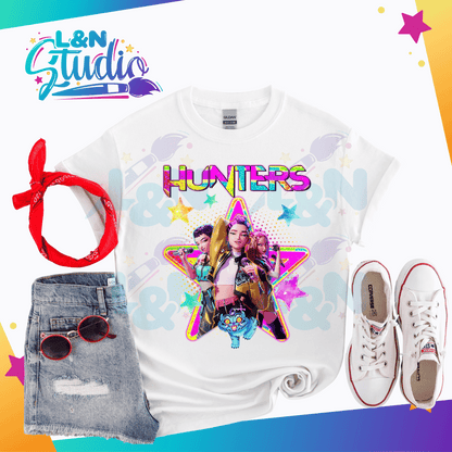 Huntrix KPOP Demon Hunters DTF Anime Inspired