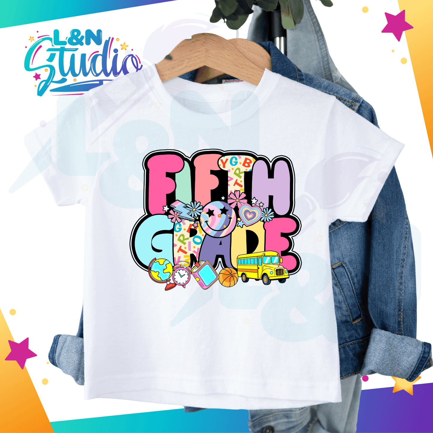 Girly Vibes Back To School T-shirt