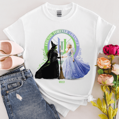 T-Shirt Green Witch And Pink Witch Movie