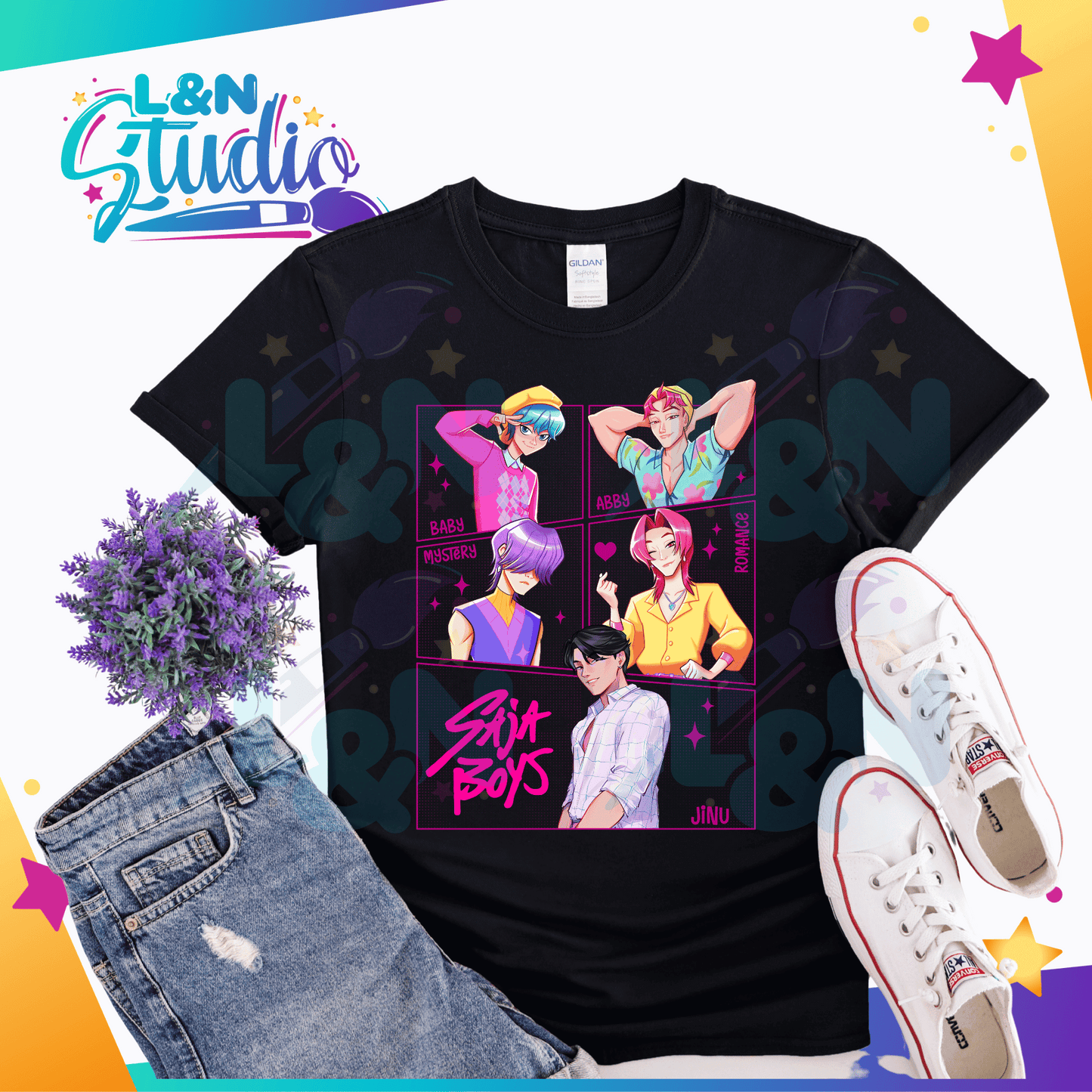 Soda Pop K Pop Band Demon Hunters T-Shirts