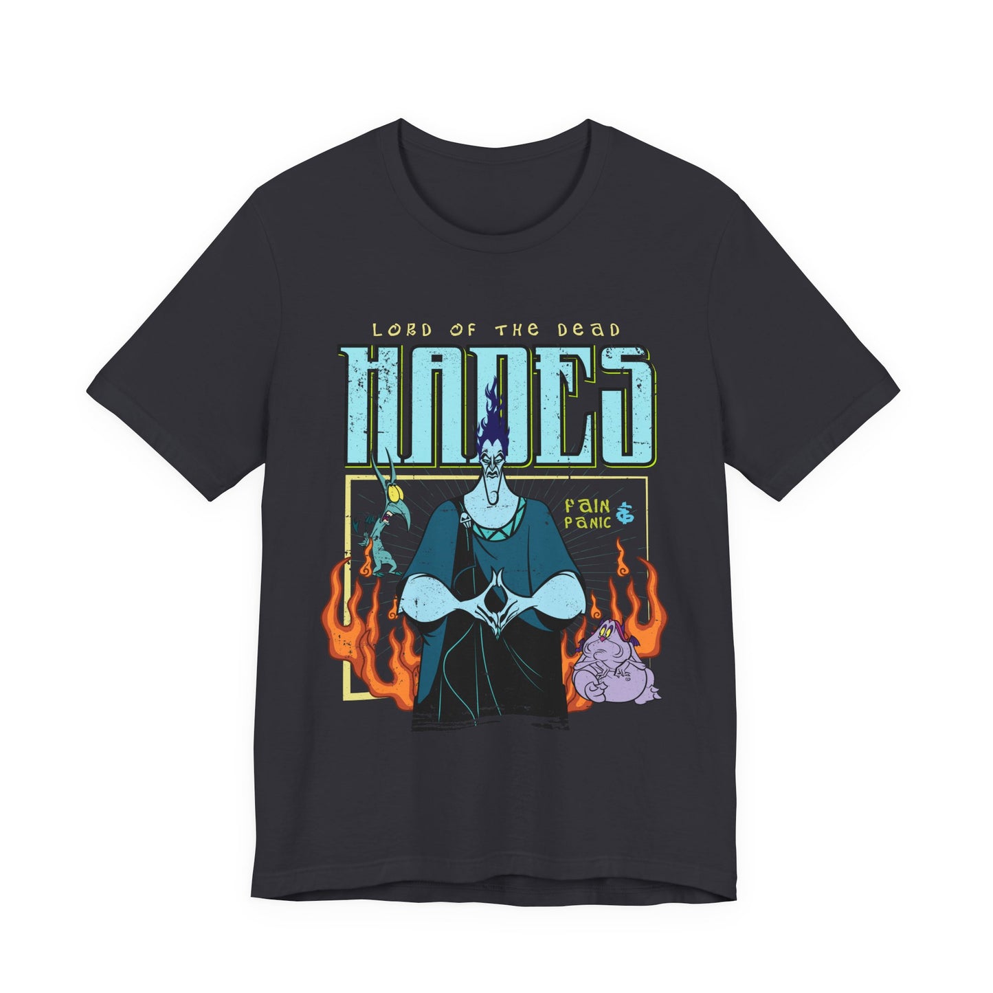 Hades Mythology Graphic Tee — Retro Underworld God Shirt