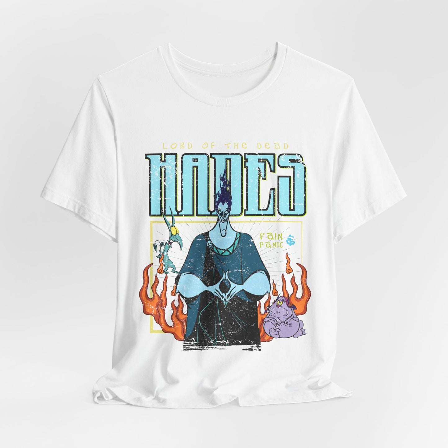 Hades Mythology Graphic Tee — Retro Underworld God Shirt