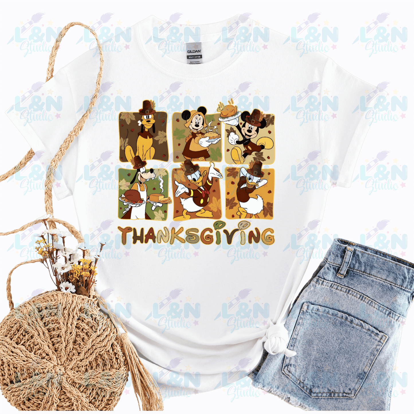 Mouse And Friends Thanksgivin