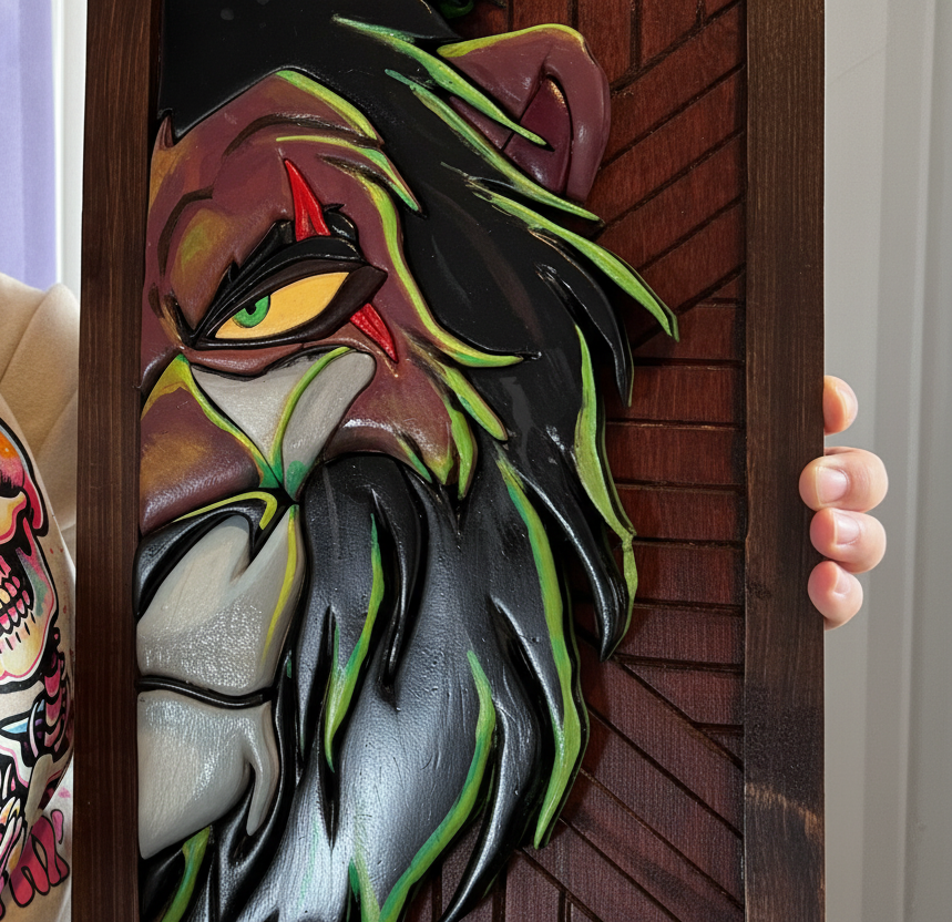 Wall Decor Villain Lion