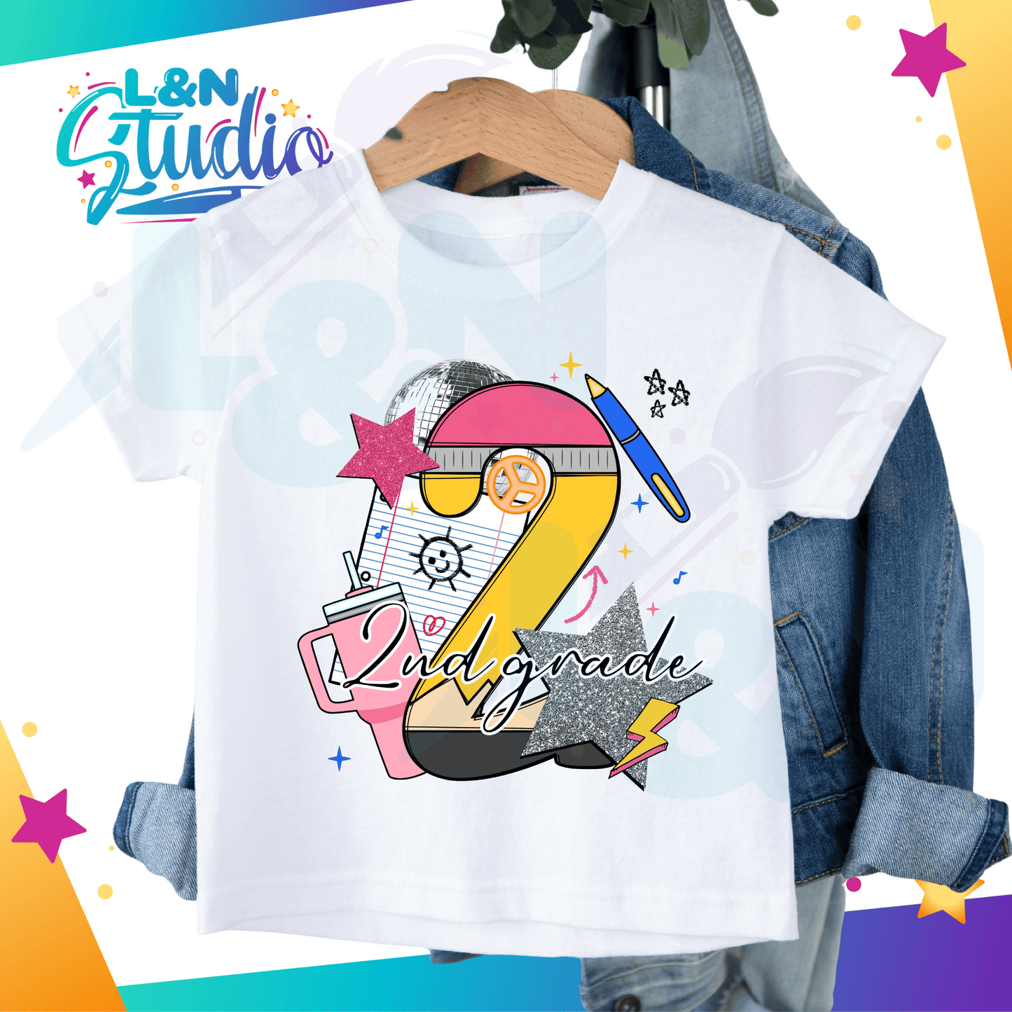 Girls Cool Back To School T-Shirt