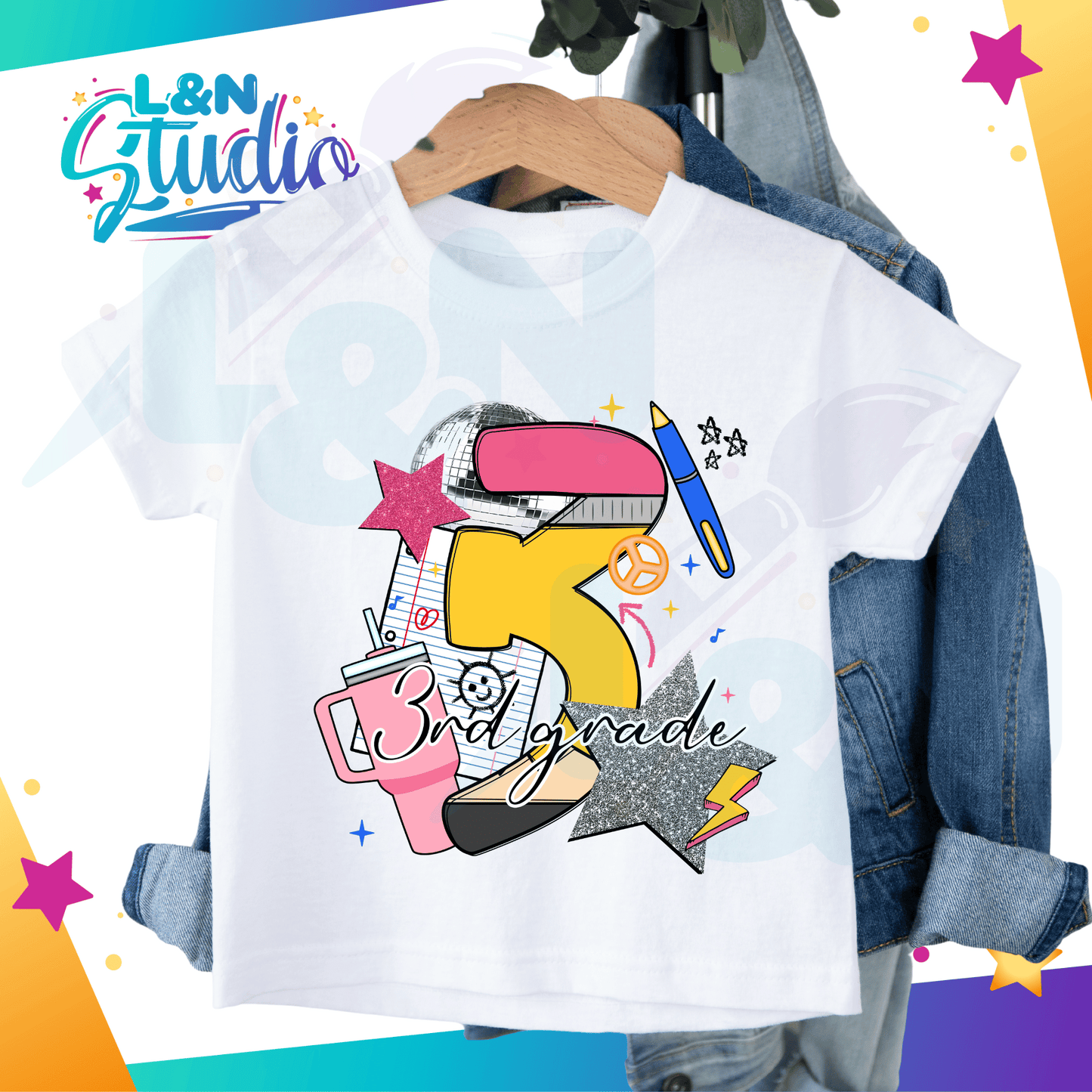 Girls Cool Back To School T-Shirt