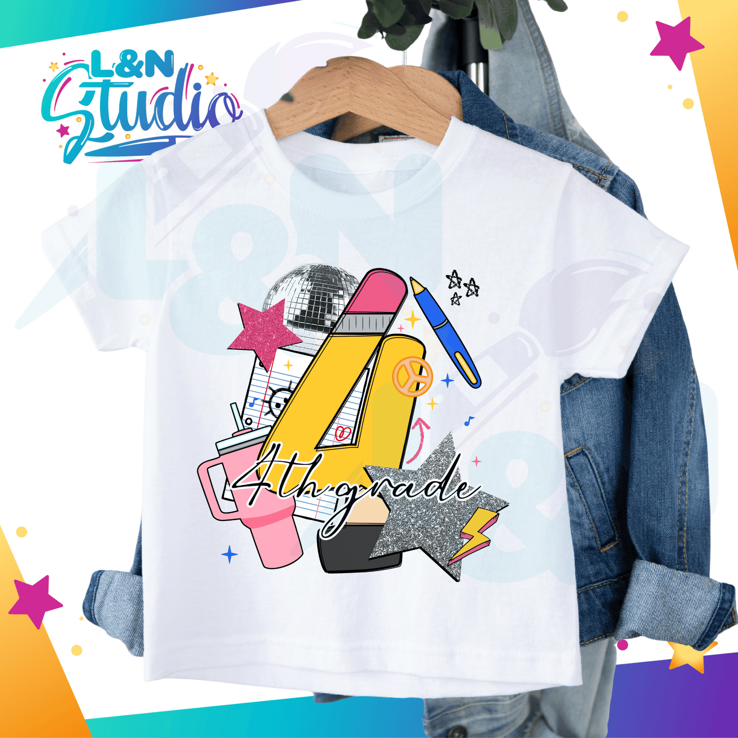 Girls Cool Back To School T-Shirt