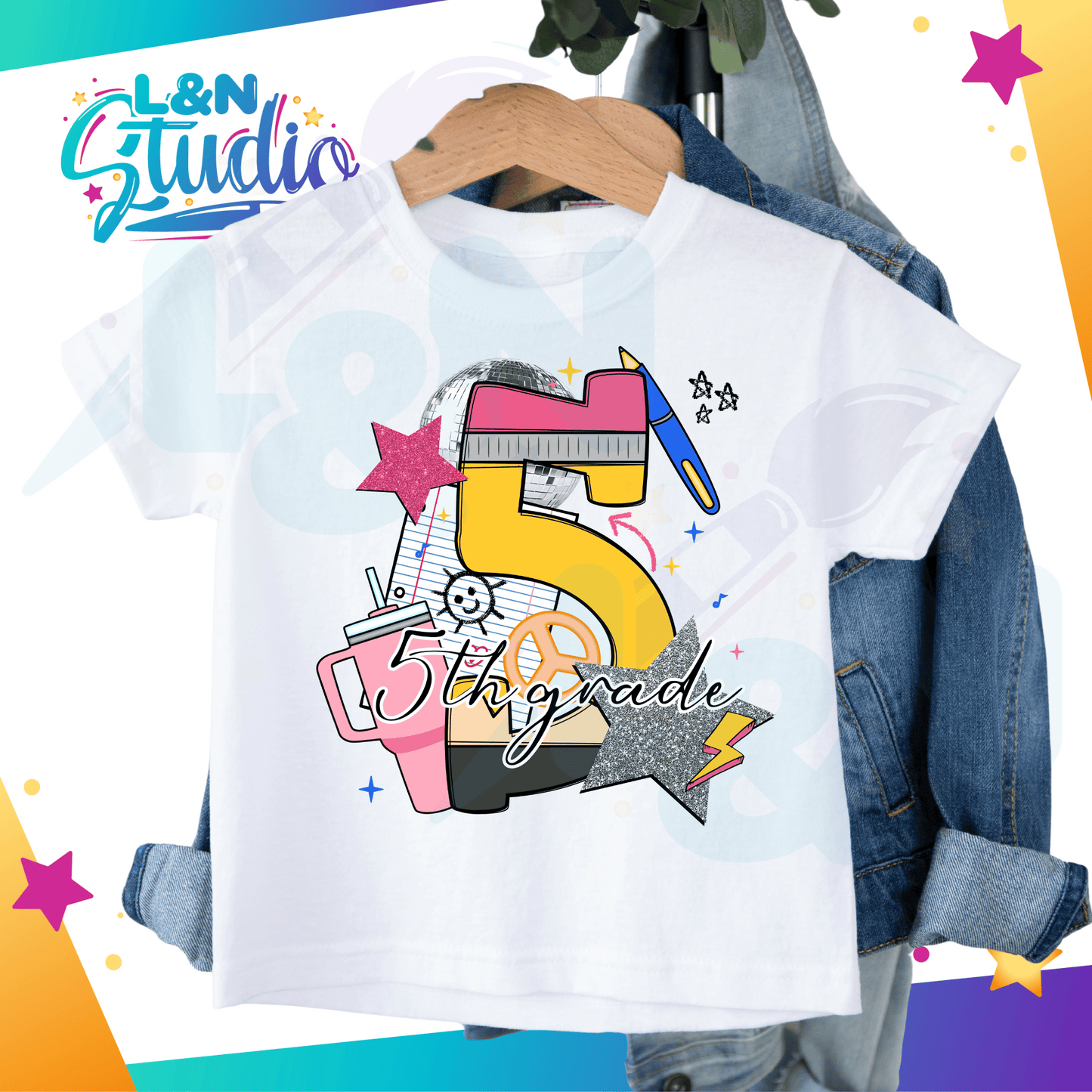 Girls Cool Back To School T-Shirt