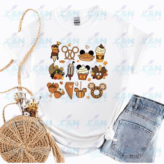 Mouse And Friends Thanksgivin