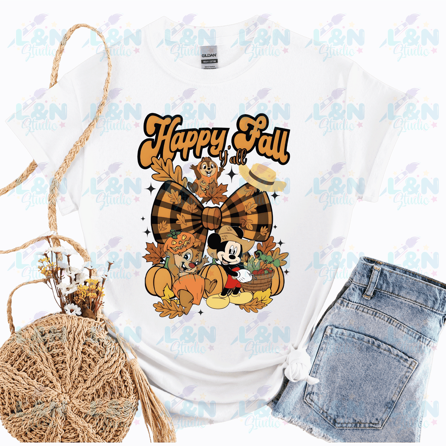 Mouse And Friends Thanksgivin