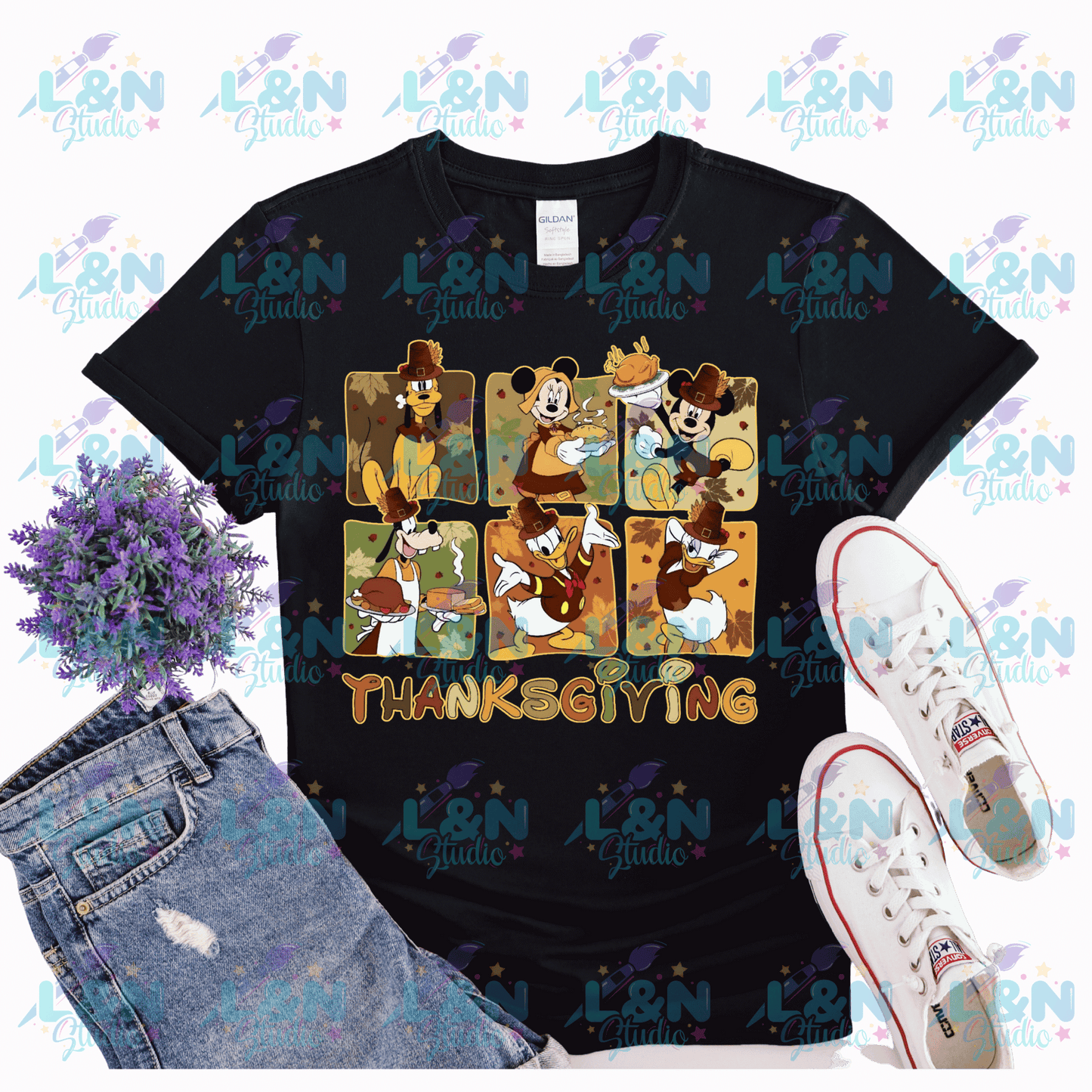 Mouse And Friends Thanksgivin