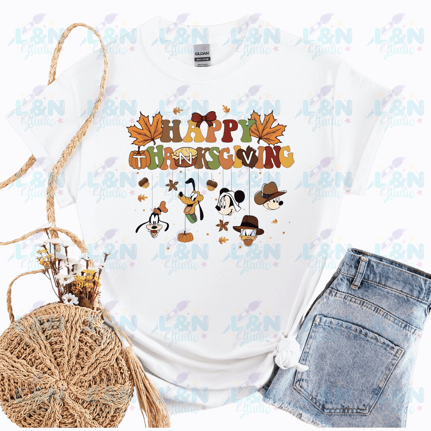 Mouse And Friends Thanksgivin