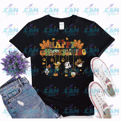 Mouse And Friends Thanksgivin