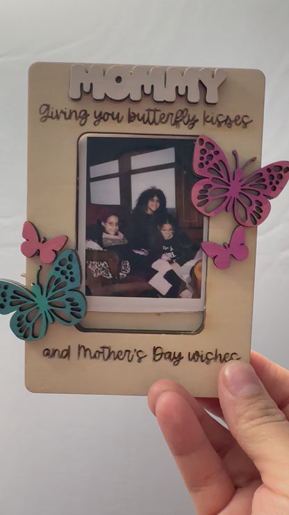 Butterflies photo magnet