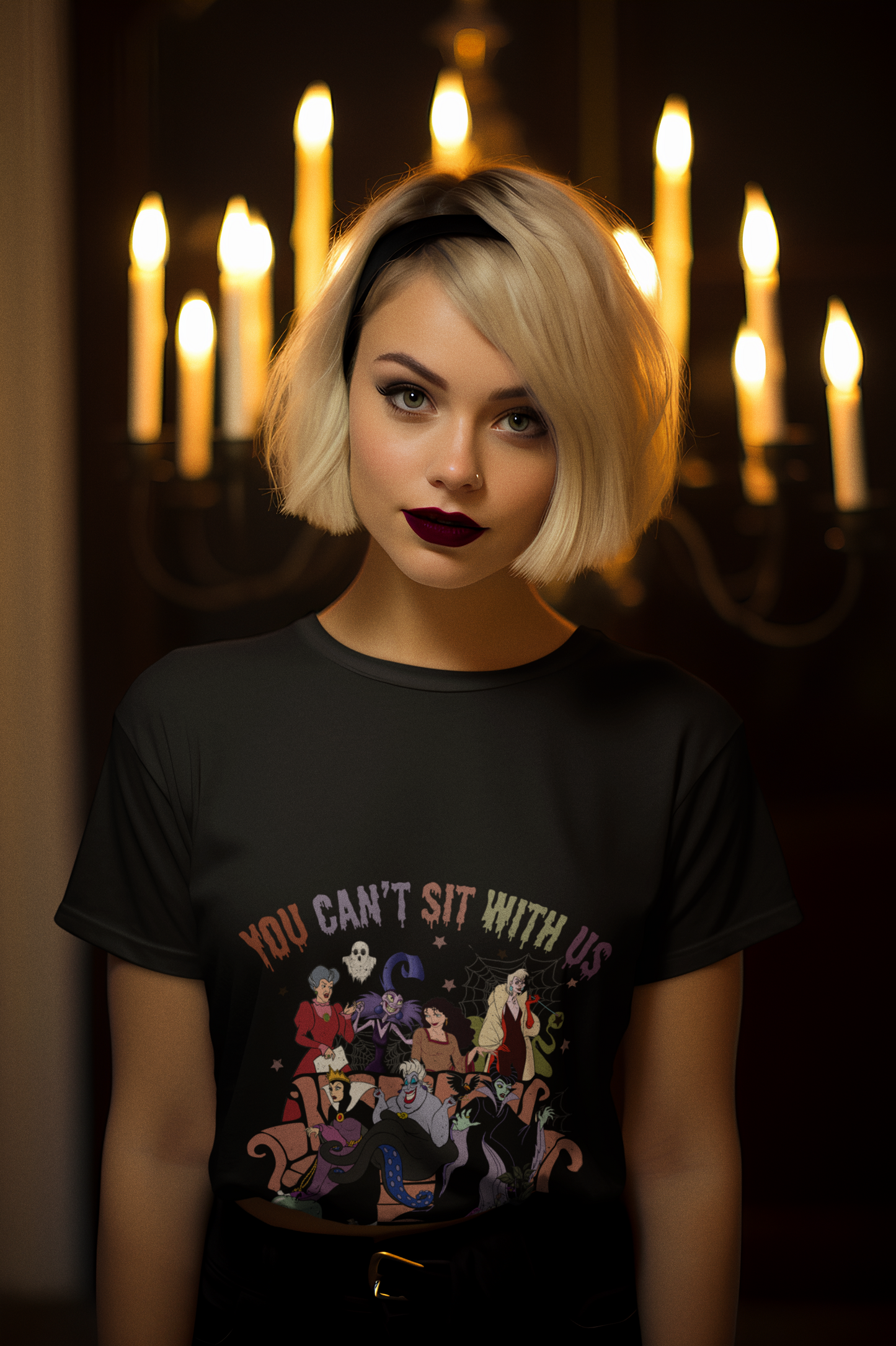 You Can’t Sit With Us Villains Exvlusive T Shirt